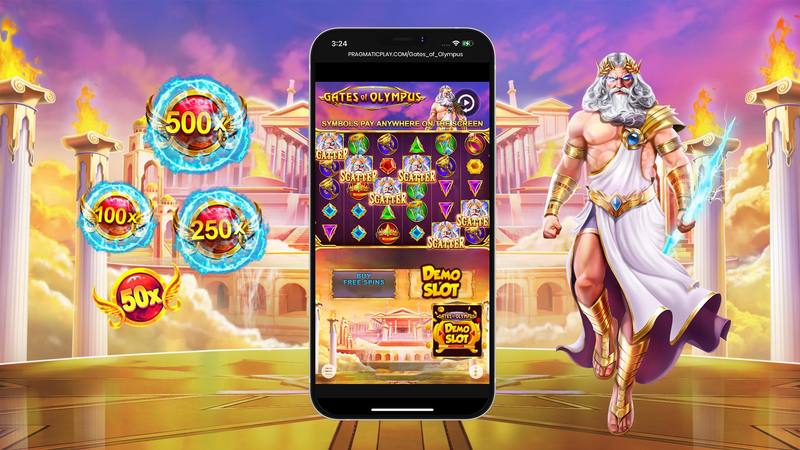 &nbsp;Демо Gates of Olympus на вашия мобилен телефон